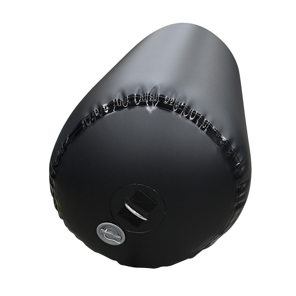 Seipel Marine Specialty Inflatable Fender  12 x 30  Black M3400