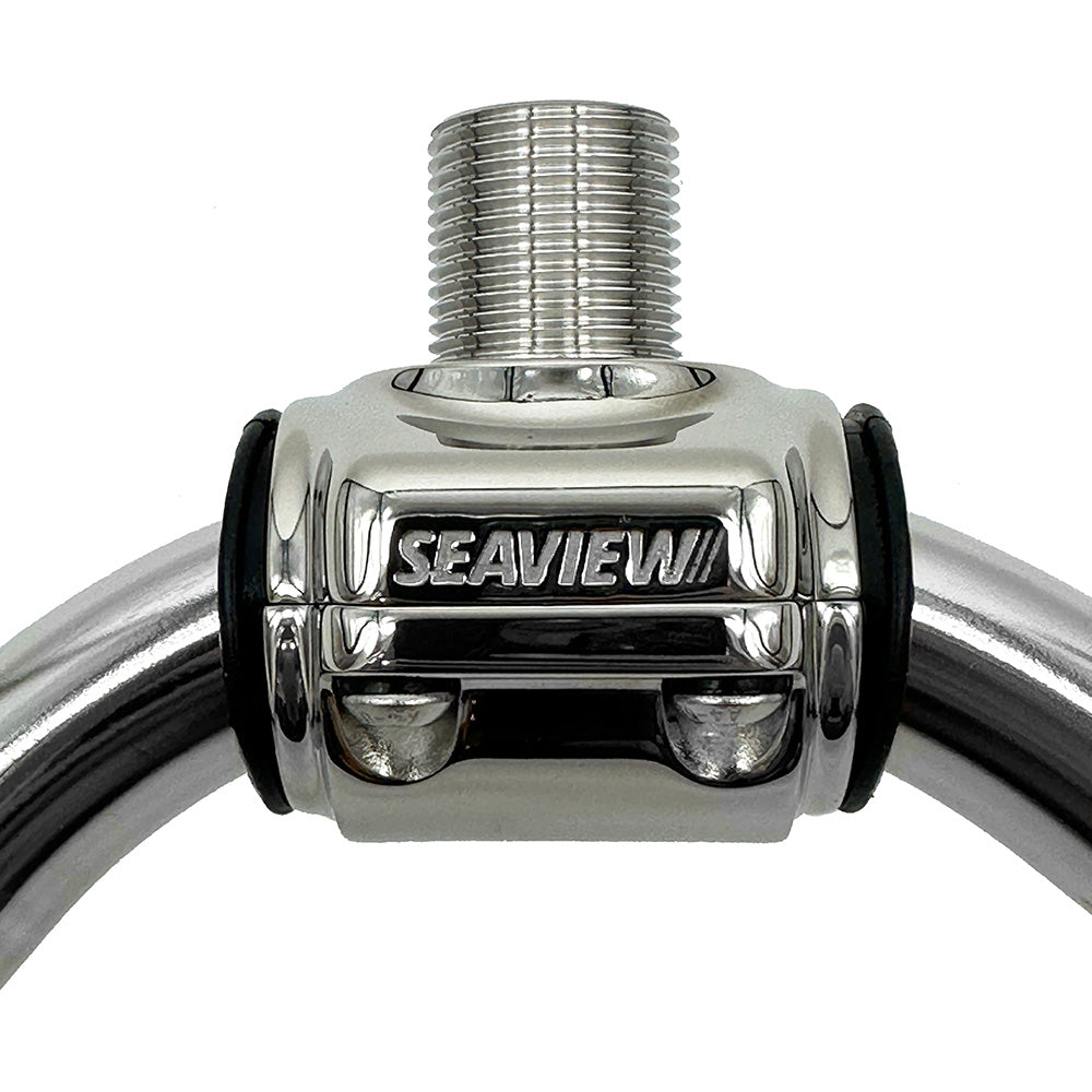 Seaview 316 Stainless Steel Antenna Rail Mount  1  114 Rails SVRCL1