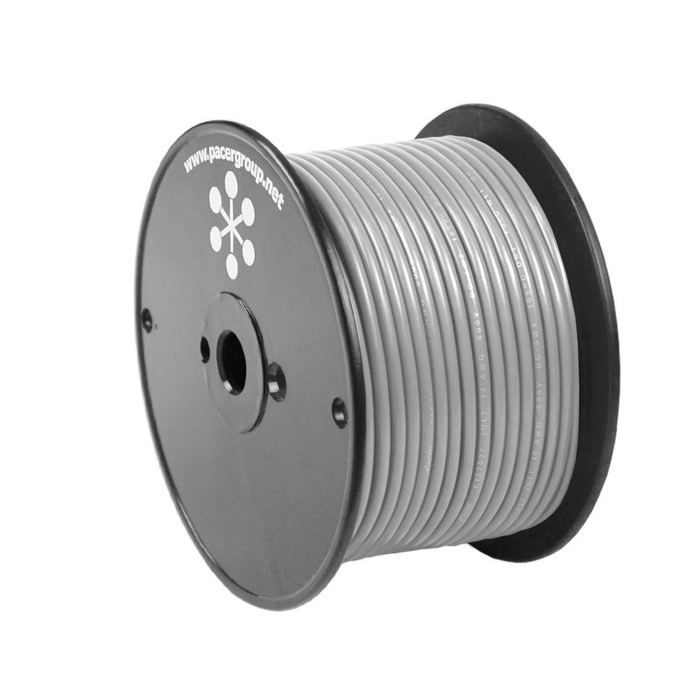 Pacer Grey 10 AWG Primary Wire  20 WUL10GY20
