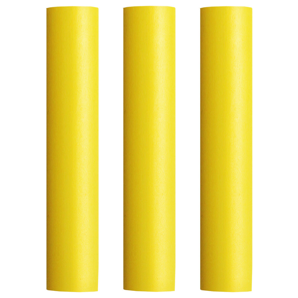 Pacer Battery Cable Heat Shrink Tubing  1 x 12  Yellow 3Pieces BEHS112YL3