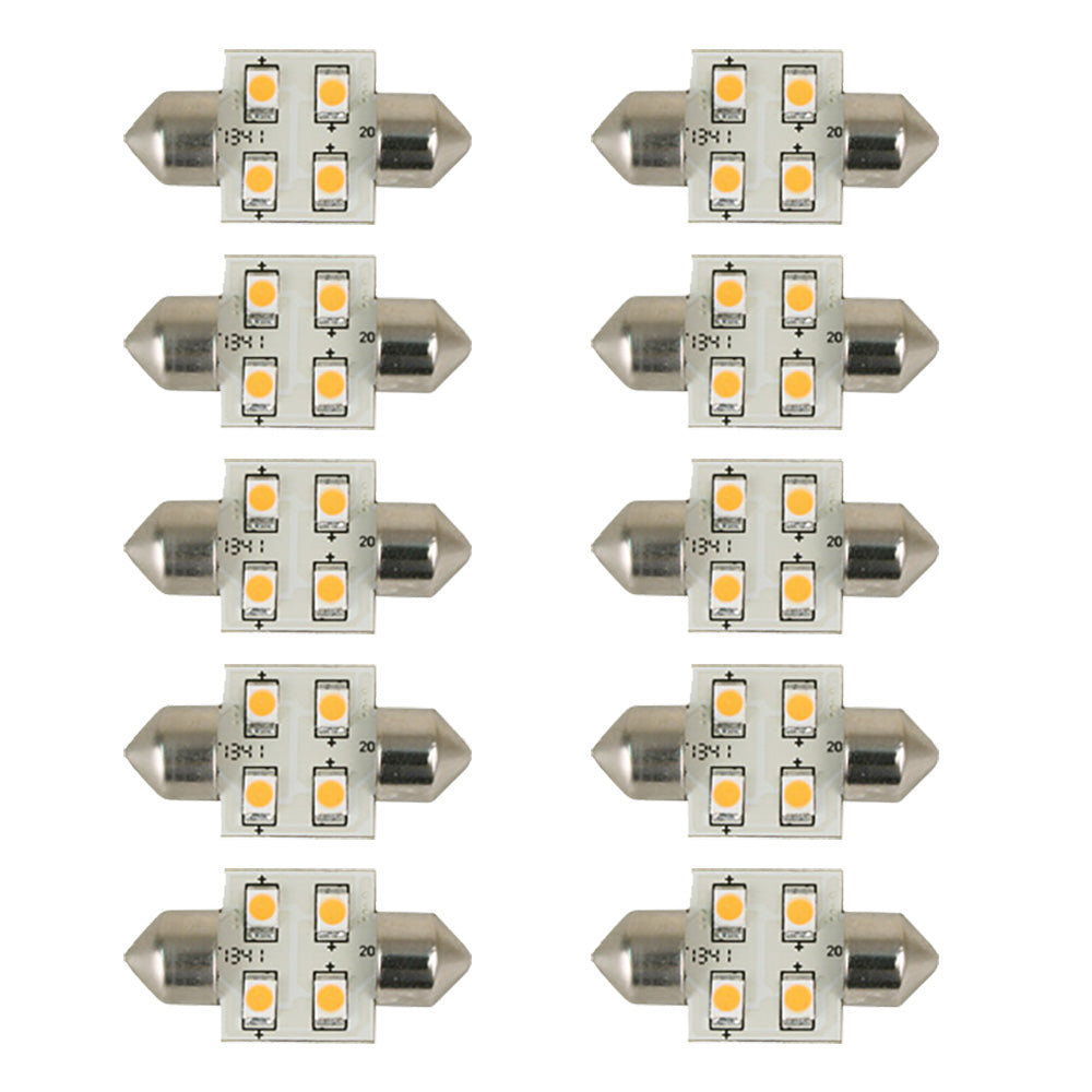 Scandvik 41174 Bulb Warm White 10Pack 41174