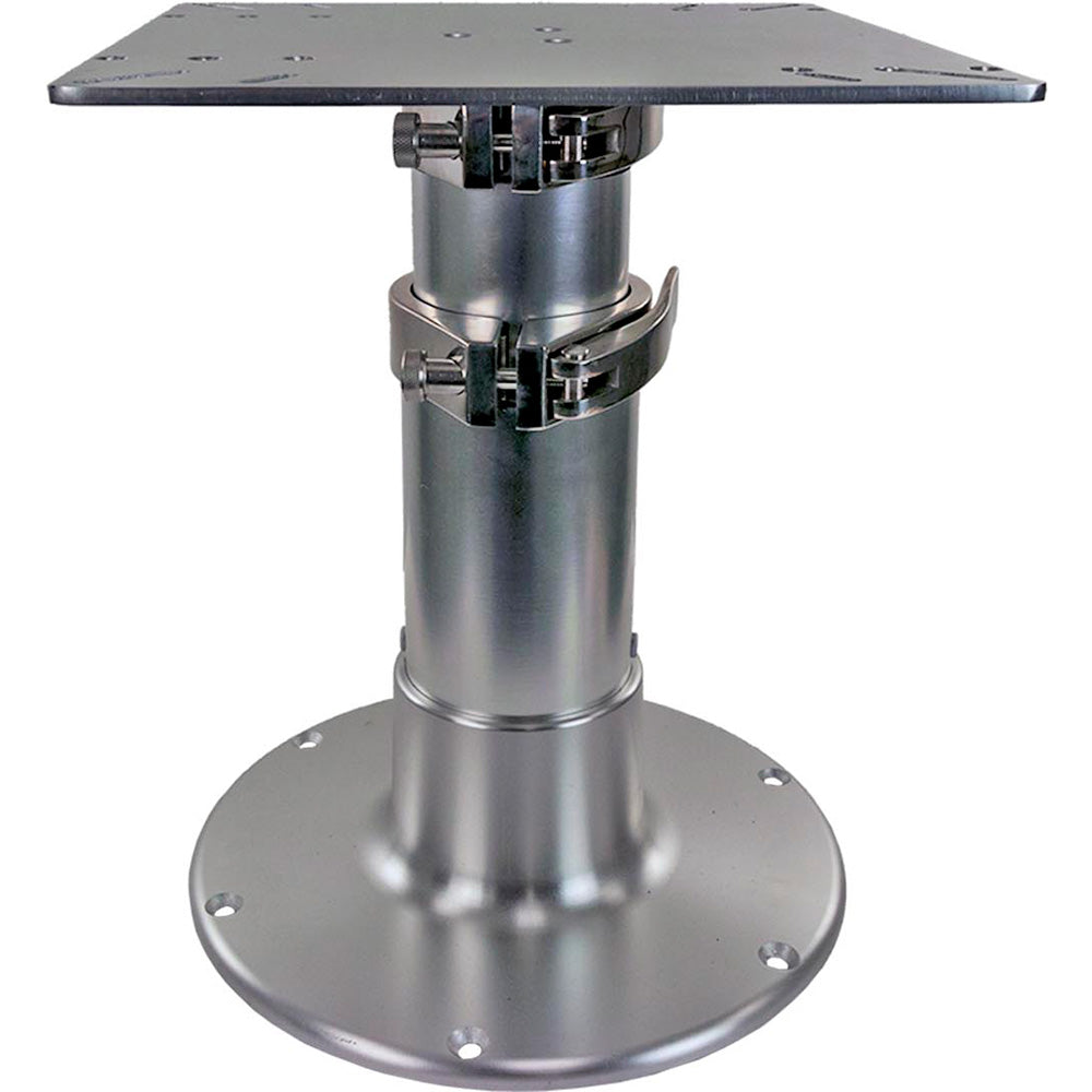 Springfield Pedestal  3Stage Table  1630  Brite Dip 1660236