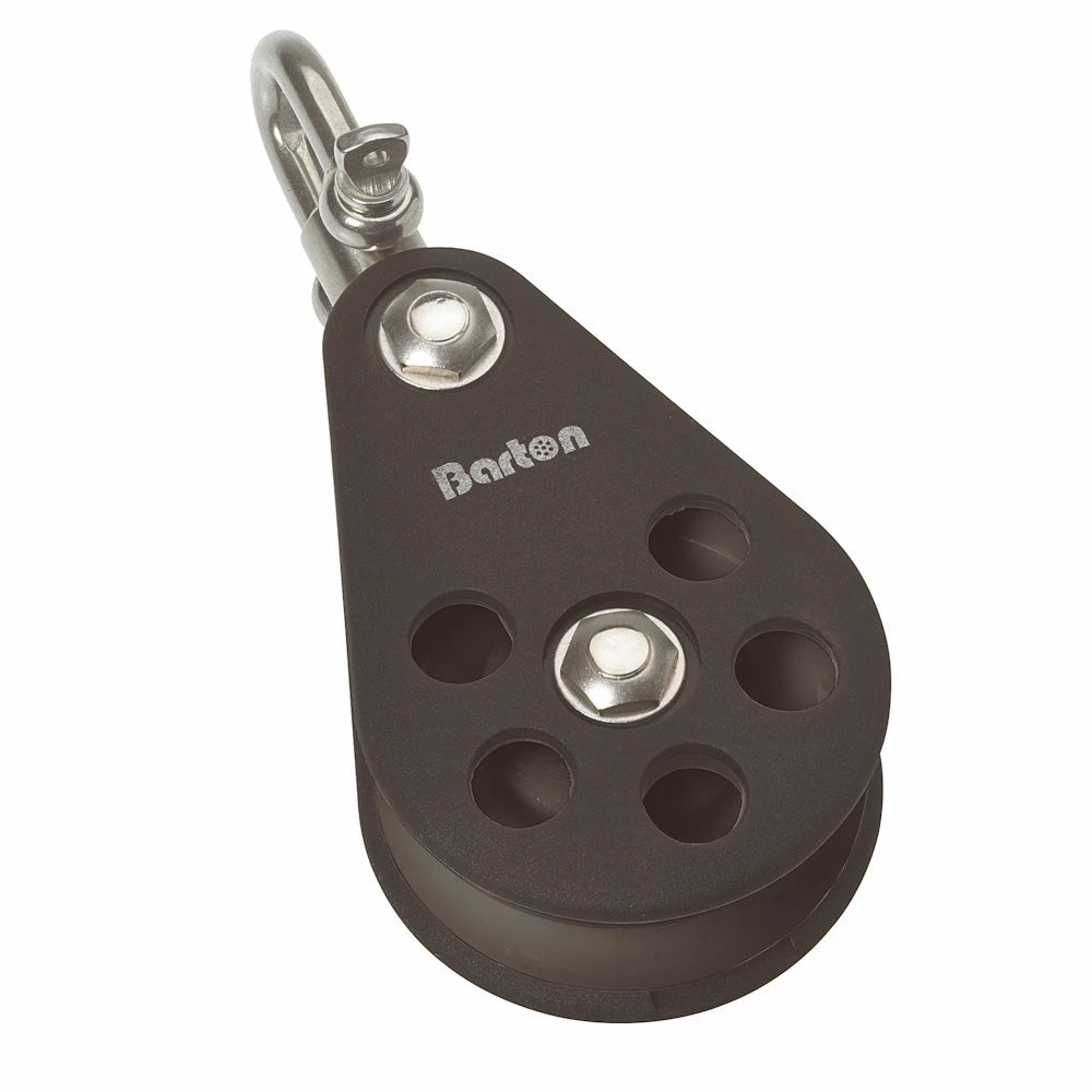 Barton Size 5 54mm Plain Bearing Pulley Block Single Block Swivel N05130