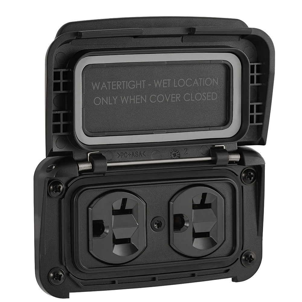 Scanstrut Ventura Series Dual AC Outlet  125V  20A SCVP1