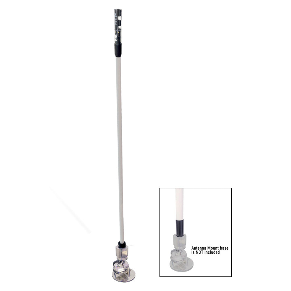 Lumitec Contour Masthead Combo Light wAntenna Mount Antenna Mount Base Not Included 101904