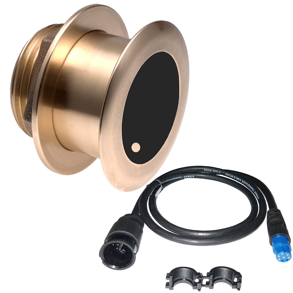 Airmar B175H Bronze 20 Degree ThruHull 1kW fGarmin w8Pin Connector B175C20H8G