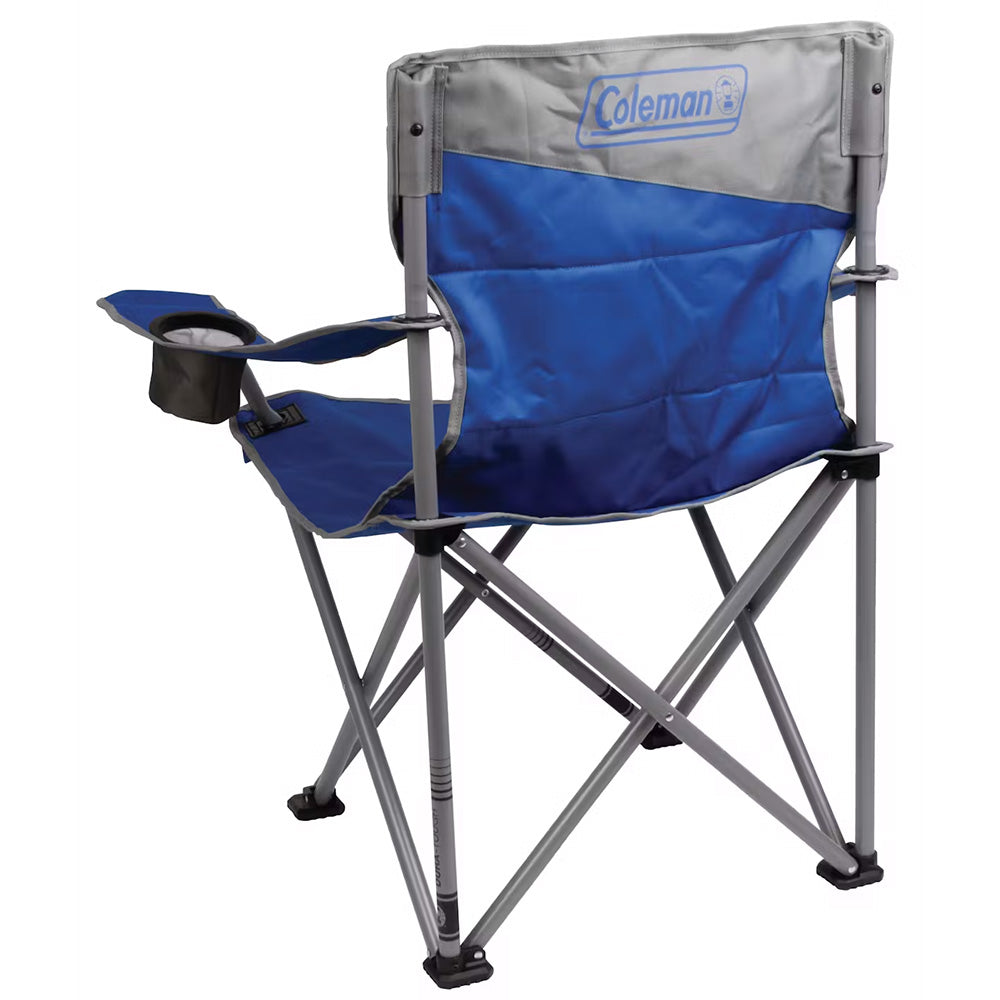 Coleman Big  Tall Quad Camping Chair  Blue 2000035476