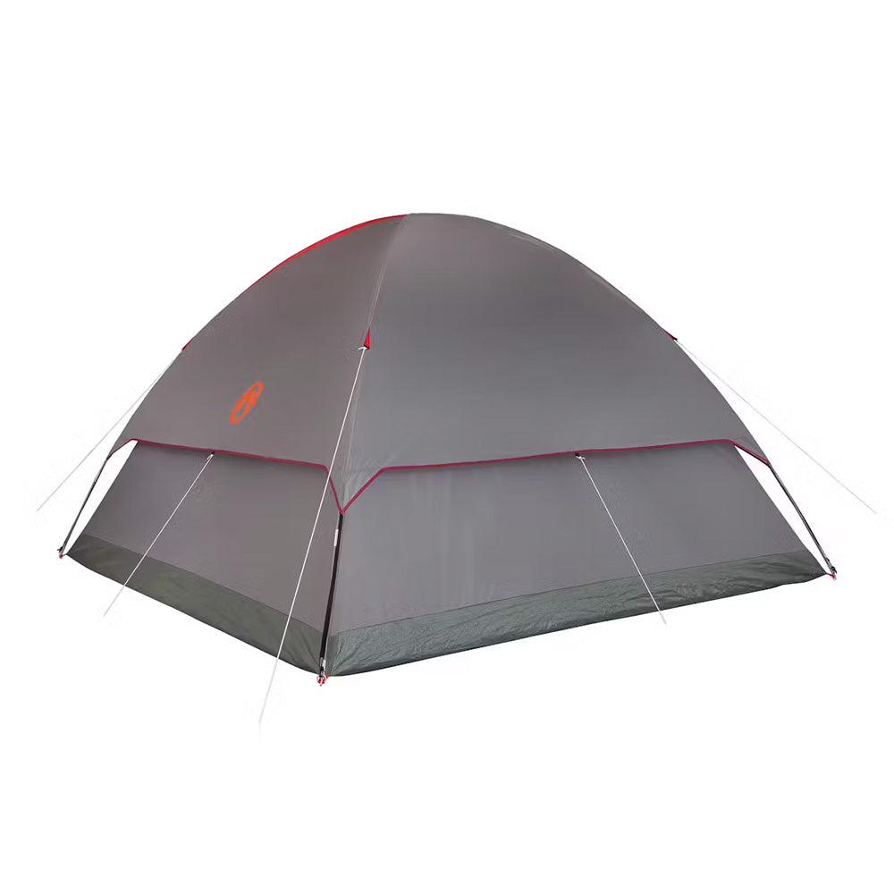 Coleman 6Person Flatwoods II Lightweight Dome Camping Tent  Red 2207385