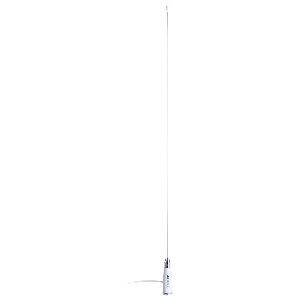 Scout 33 Stainless VHF Whip Antenna 3dB w5M RG58 Coax KS23A PF AN NVHF00006T