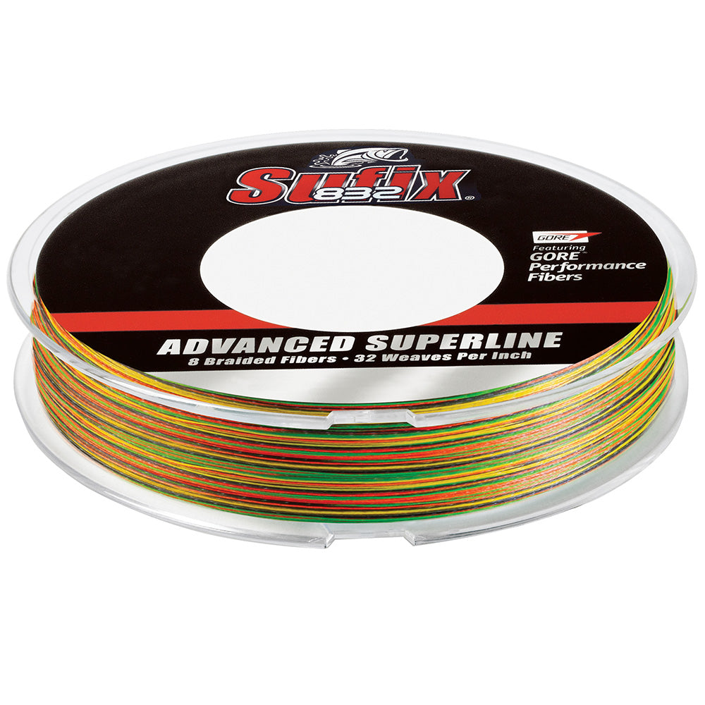 Sufix 832 Braid  15lb  Fire Tiger  300 yds 660115FT