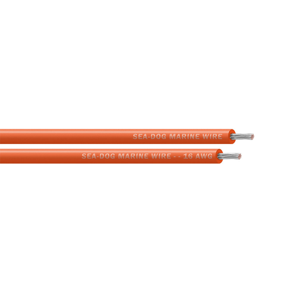 SeaDog 16 AWG Orange Primary Wire  1000 8016089
