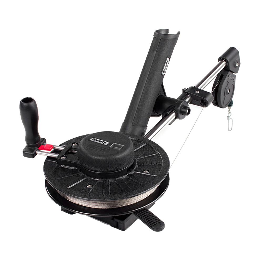 Scotty 1060 Depthking Manual Downrigger wRod Holder 1060DPR