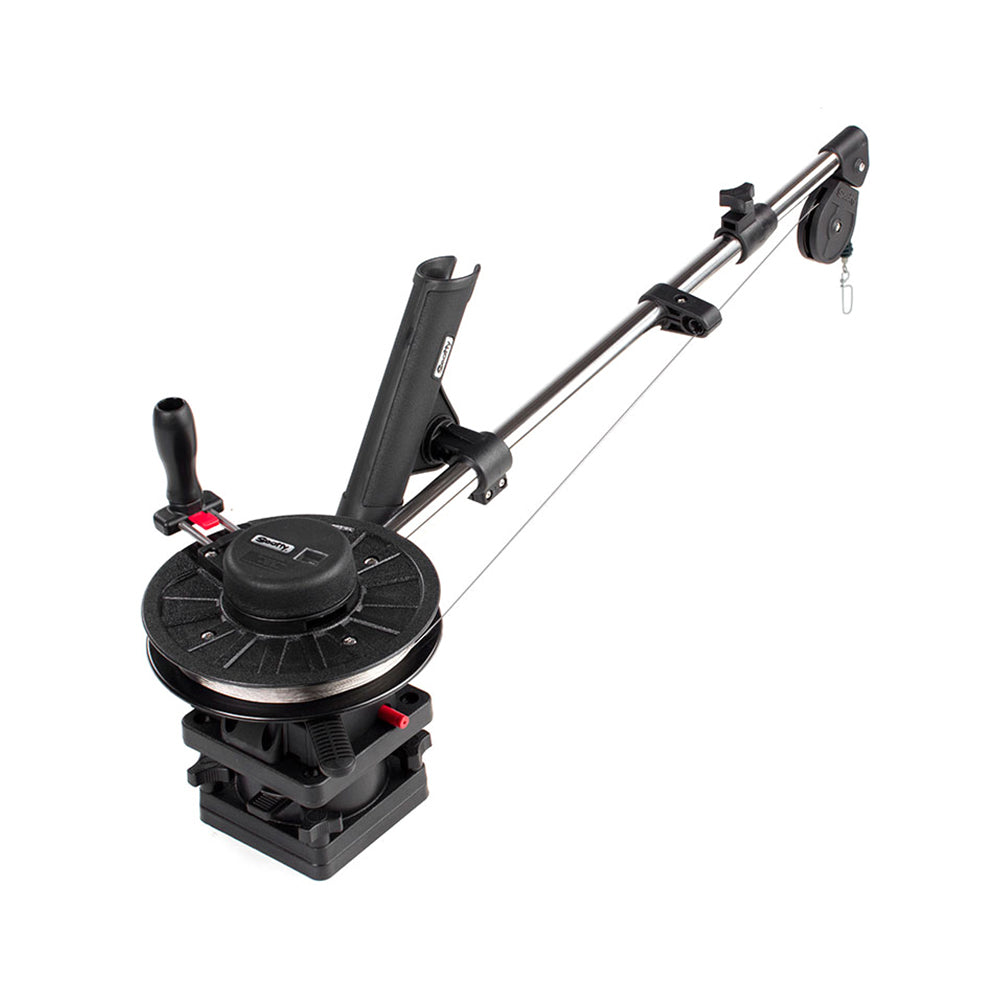 Scotty 1091 Telescoping 60 Longarm Combo Manual Downrigger w Swivel Base 1091