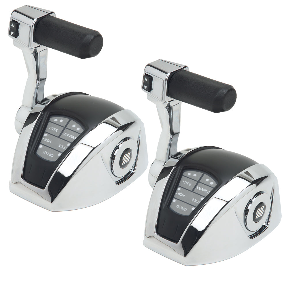 UFlex Power A Electronic Control Package w Trim  Single EngineDual Station  Mechanical ThrottleMechanical S MM12T