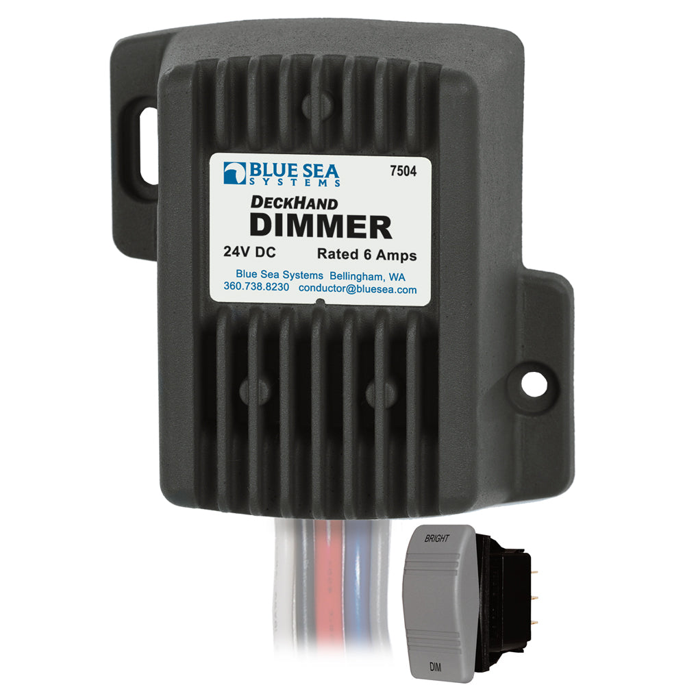 Blue Sea 7504 DeckHand Dimmer  6 Amp24V 7504