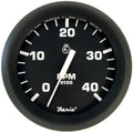 Faria Euro Black 4 Tachometer  4000 RPM Diesel Mechanical Takeoff 32842