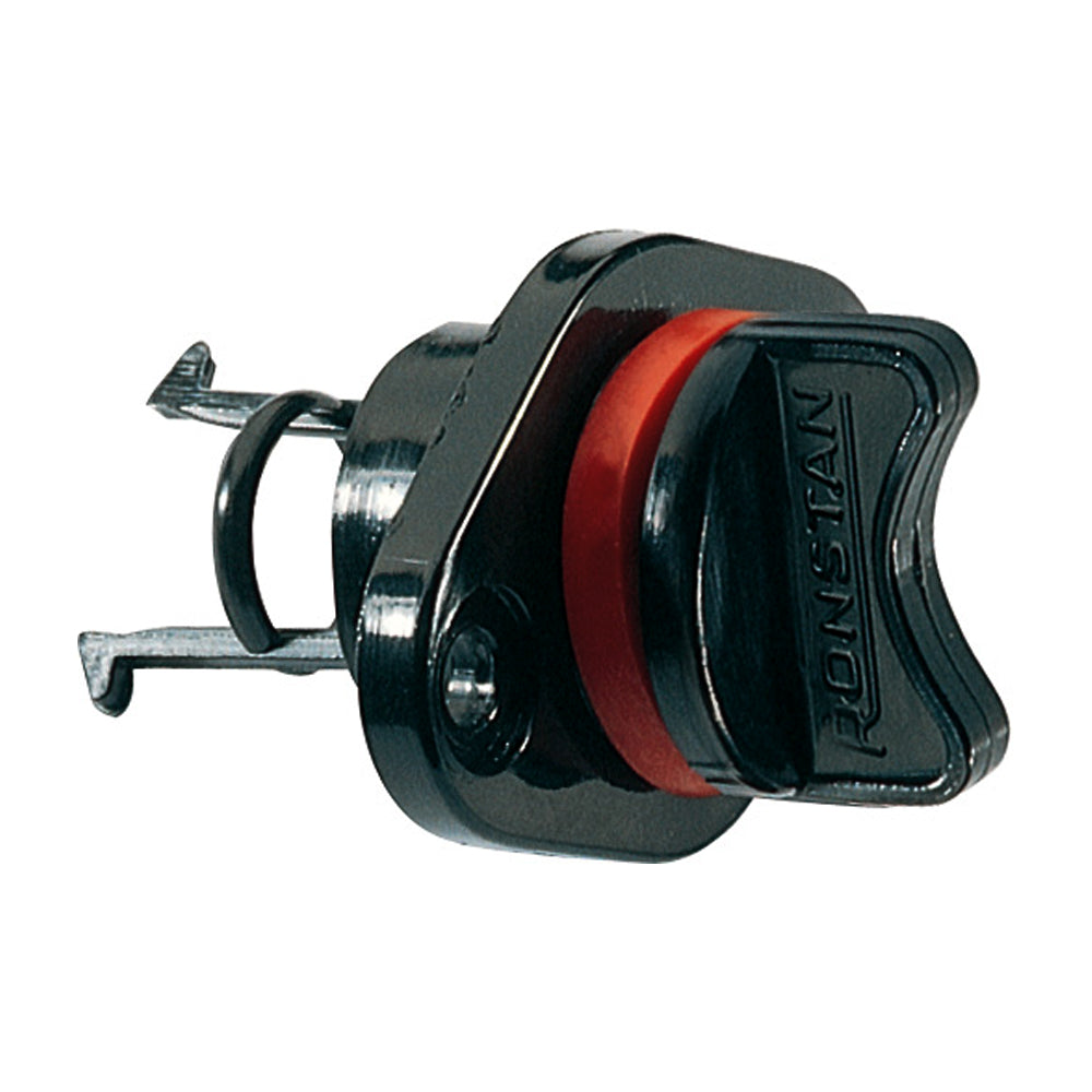 Ronstan Drain Plug  Housing  Coarse Thread  Black Nylon RF294