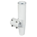 Lees ClampOn Rod Holder  White Aluminum  Horizontal Mount  Fits 1050 OD Pipe RA5201WH