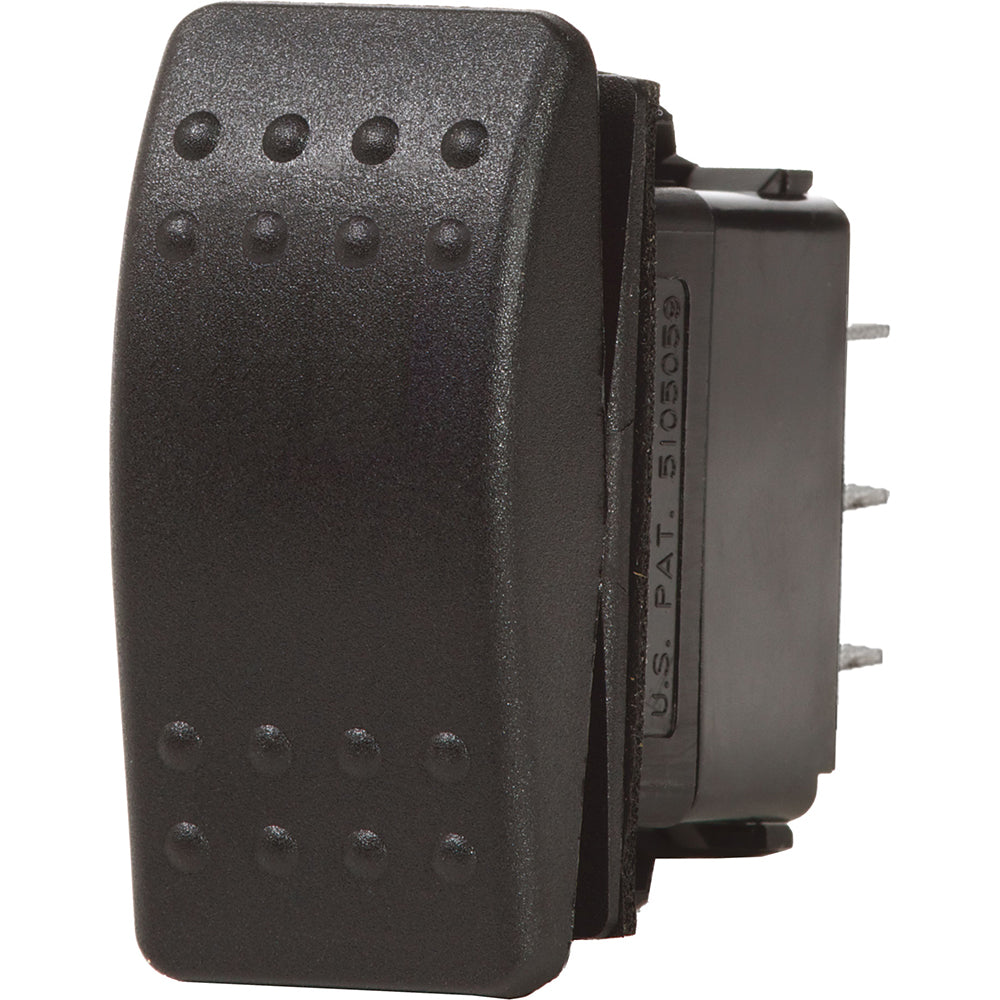 Blue Sea 7933 Contura II Switch SPDT Black  ONOFFON 7933