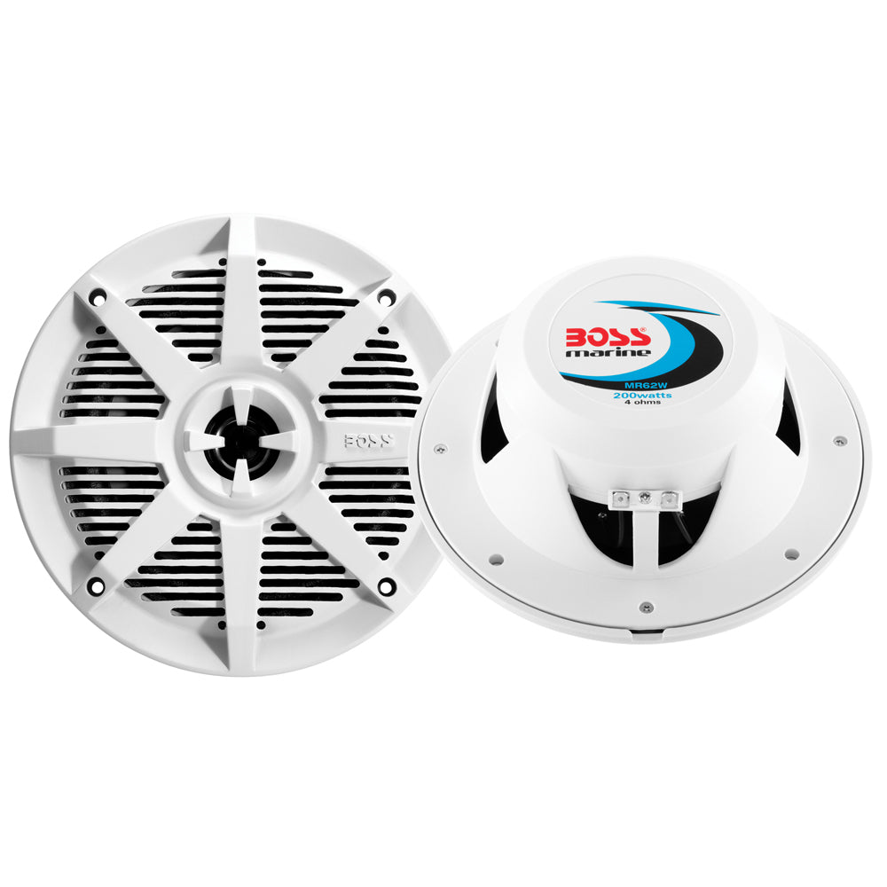 Boss Audio 65 MR62W Speaker  White  200W MR62W