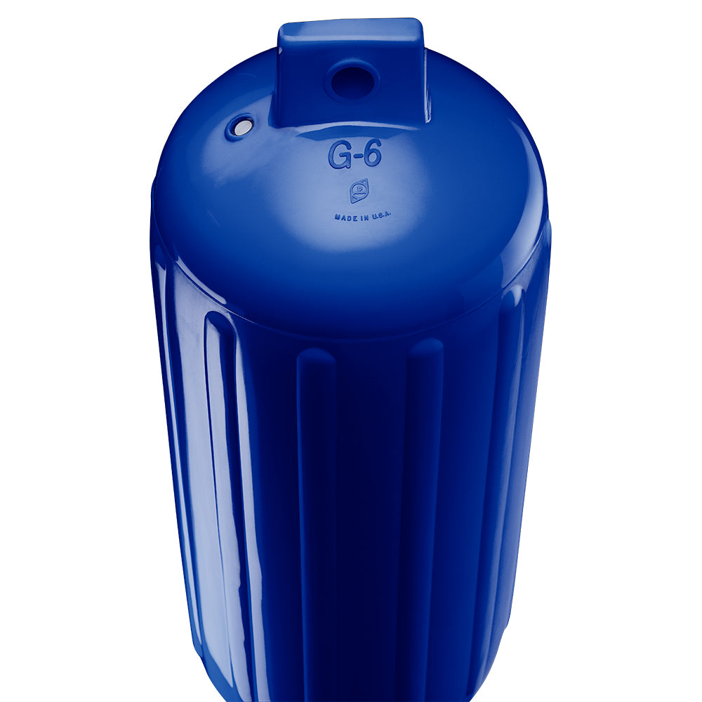 Polyform G6 Twin Eye Fender 11 x 30  Cobalt Blue wAdapter G6 COBALT BLUE WAIR ADAPTER