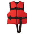 Onyx Nylon General Purpose Life Jacket  Child 3050lbs  Red 10300010000112