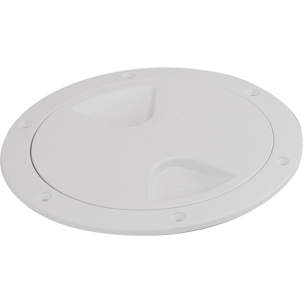 SeaDog ScrewOut Deck Plate  White  4 3357401
