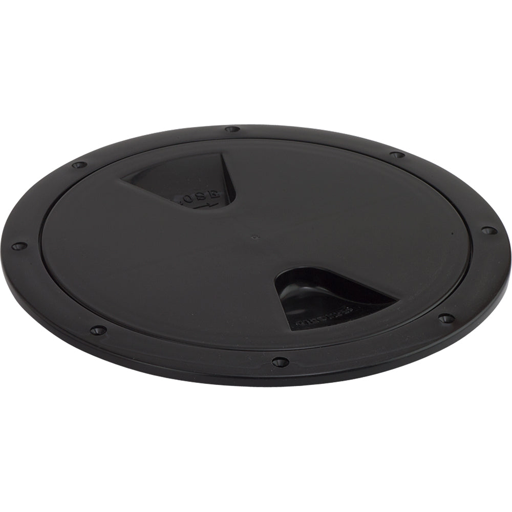SeaDog ScrewOut Deck Plate  Black  6 3357651