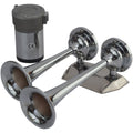 SeaDog MaxBlast Air Horn  Mini Dual Trumpet 4326201