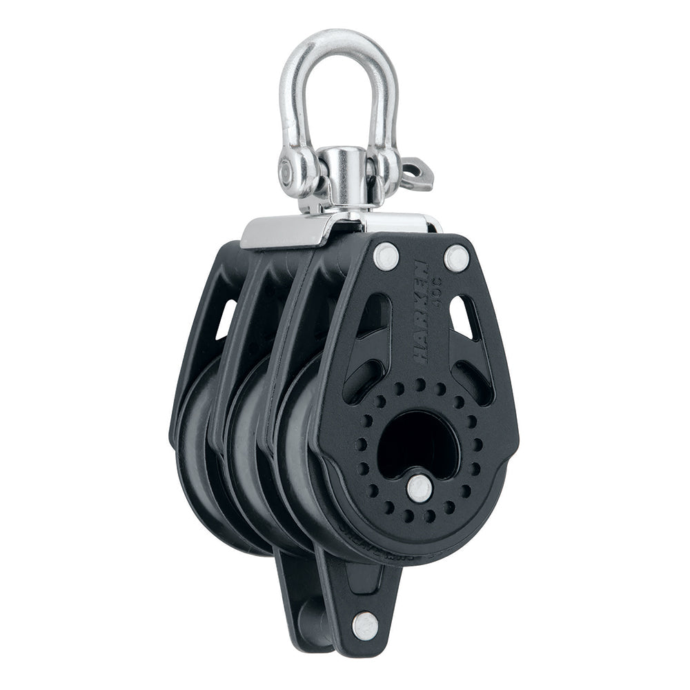 Harken 40mm Carbo Air Triple Swivel Block wBecket 2641