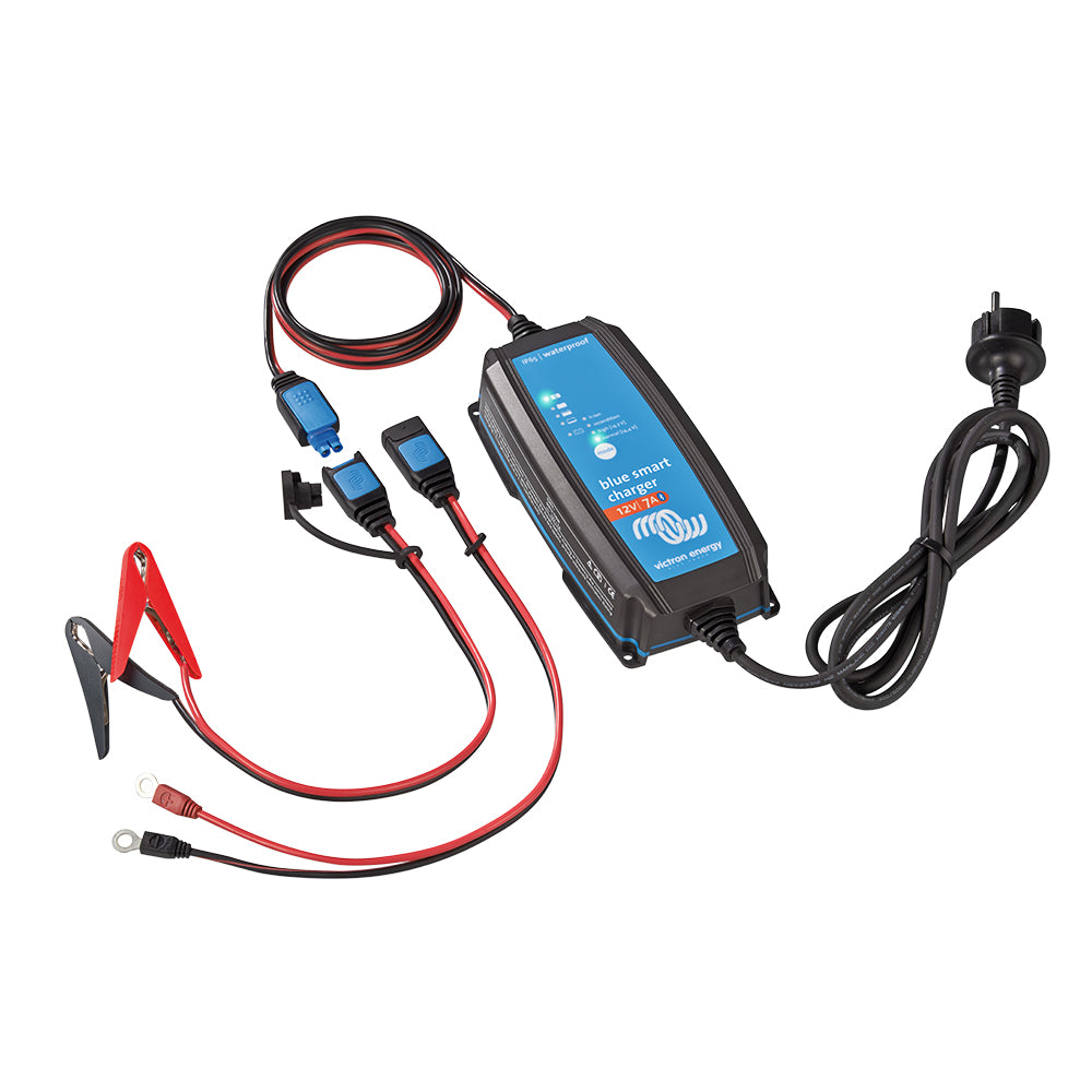 Victron BlueSmart IP65 Charger 12 VDC  7AMP w 120VAC Plug UL 1236 BPC120731104R