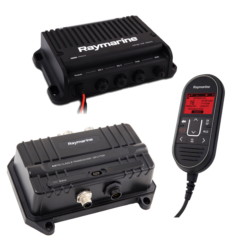 Raymarine Ray90 VHF Radio  AIS700 Bundle T70424