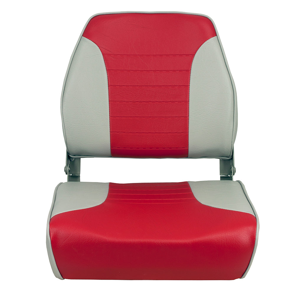 Springfield Economy MultiColor Folding Seat  GreyRed 1040655