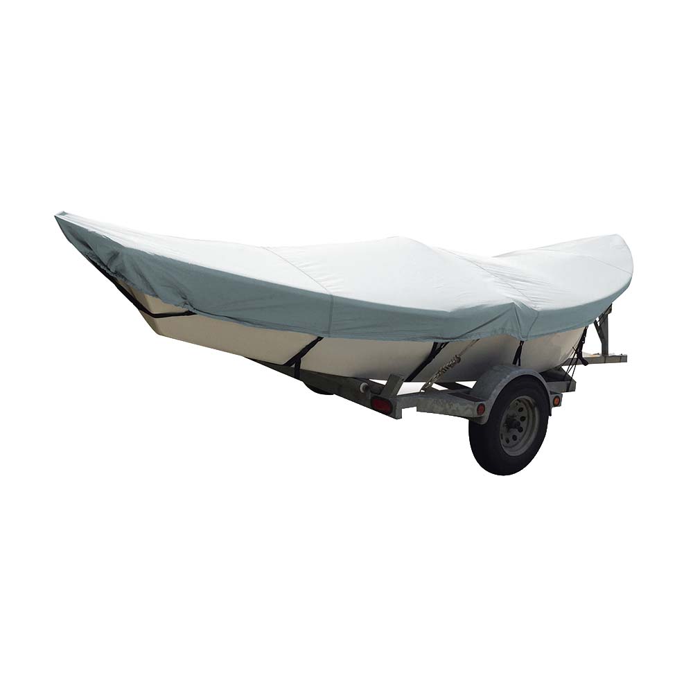 Carver PolyFlex II StyledtoFit Boat Cover f16 Drift Boats  Grey 74300F10