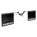 ROCK TAMERS 2 Hub Mudflap System  Matte BlackStainless 00108