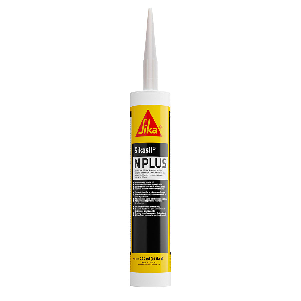 Sika SikasilN Plus White 10oz wNozzle 432029