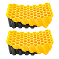 Camco Curved Leveler  Wheel Chock 2Pack 44425