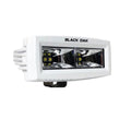 Black Oak 4 Marine Spreader Light  Scene Optics  White Housing  Pro Series 30 4MSS