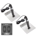 Lectrotab XKA Stainless Steel Trim Tab Kit wRocker Switch  12 x 12  XKAF12X12