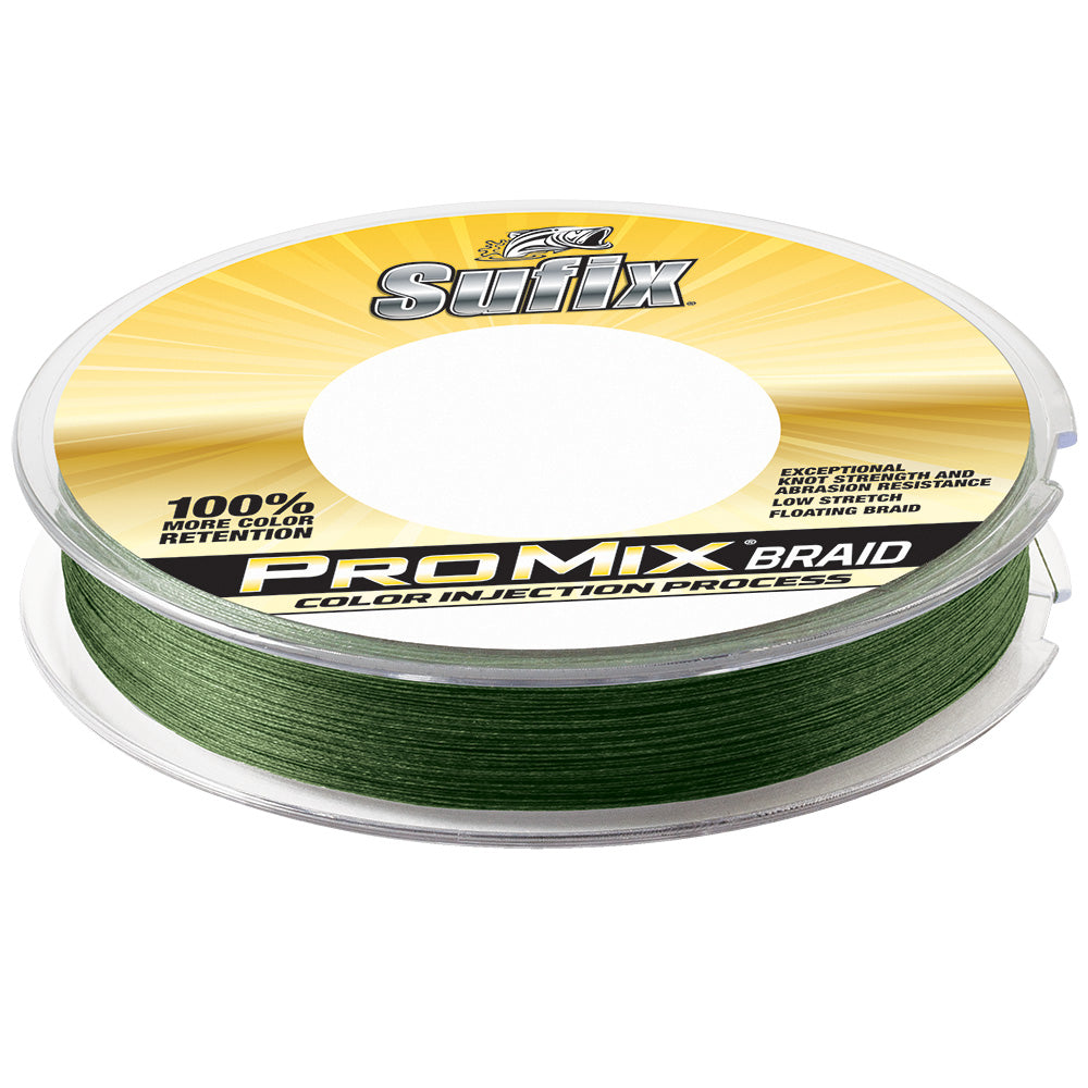 Sufix ProMix Braid  30lb  LowVis Green  300 yds 630130G