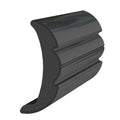 TACO Rigid Vinyl FlexCore Rub Rail 2 x 78  Black 60 V219906BKA60D1
